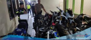 Sepekan, 80 Unit Sepeda Motor Diamankan Satlantas Polresta Pekanbaru